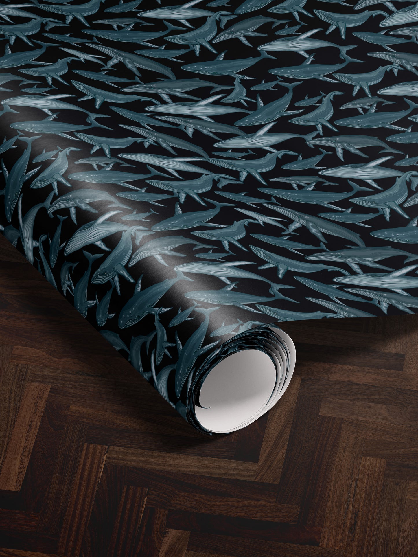 Whale Wrapping Paper - House of Parlington