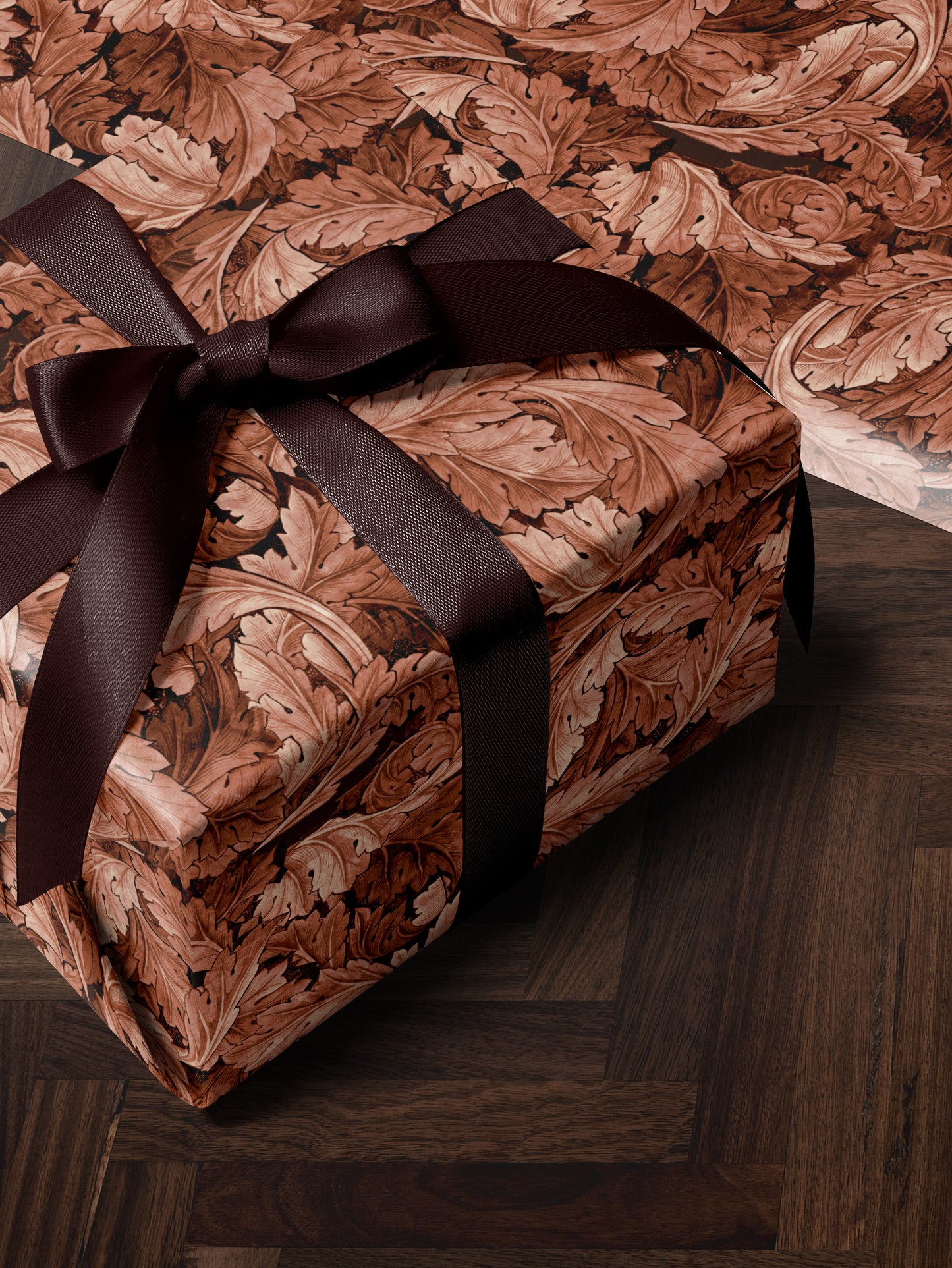 William Morris Fall Leaves Wrapping Paper - House of Parlington