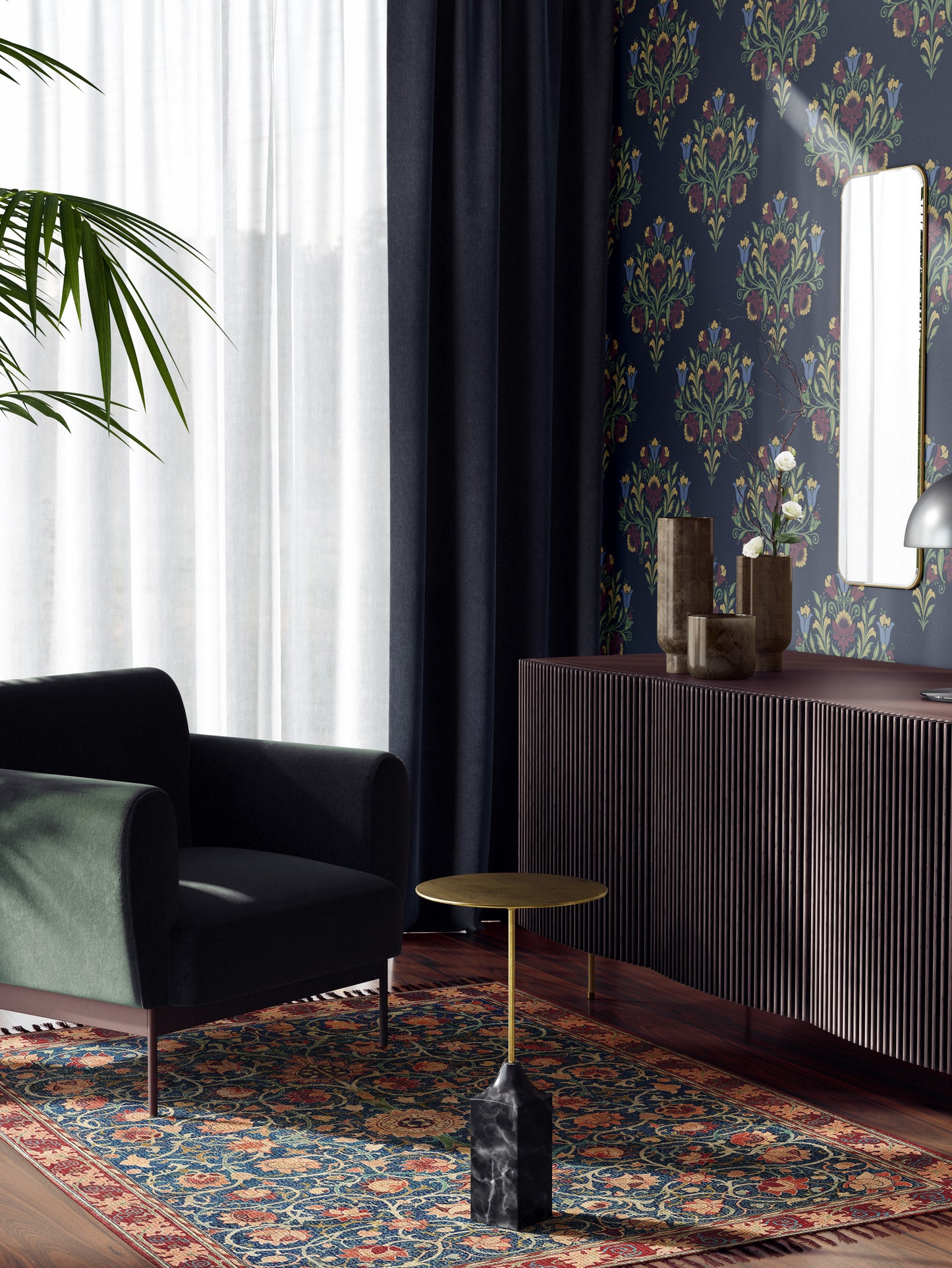 Floral Symphony Wallpaper - House of Parlington