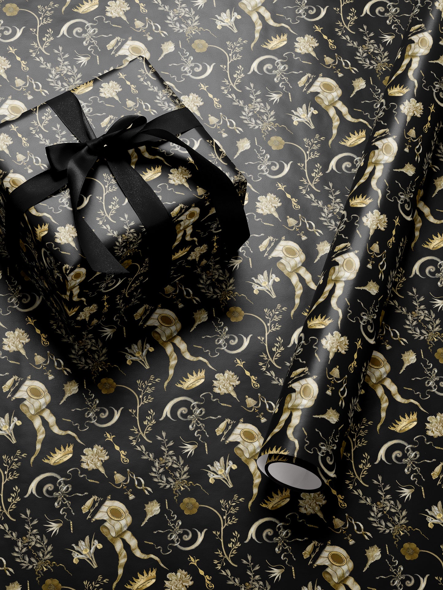 Midnight Royale Wrapping Paper - House of Parlington