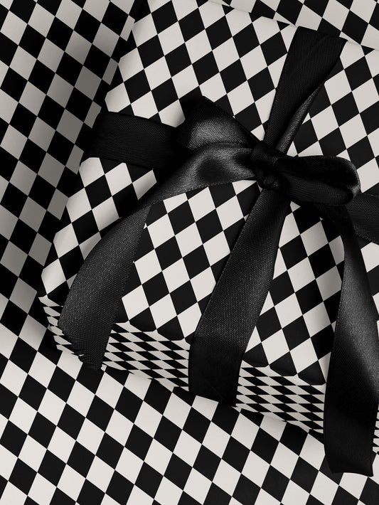 Harlequin Wrapping Paper - House of Parlington