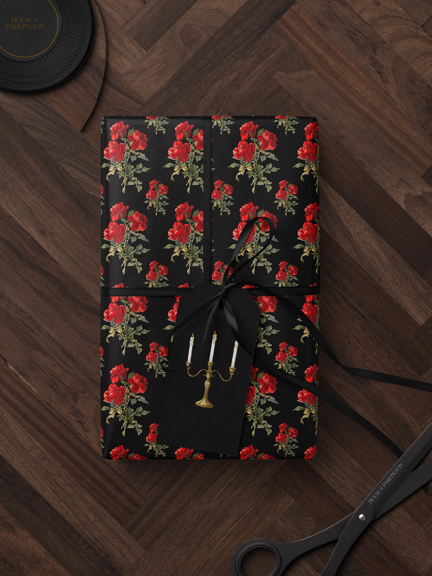 Rose Bouquet Wrapping Paper - House of Parlington