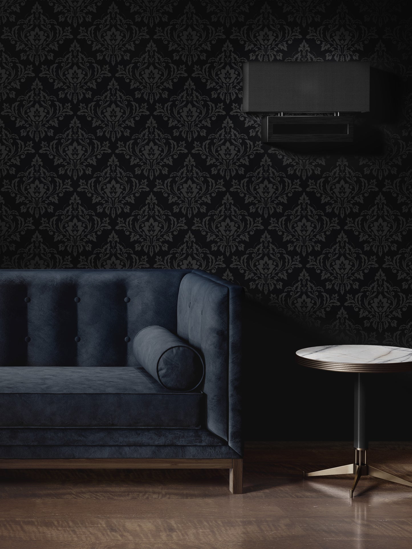 Gothic Damask Wallpaper - House of Parlington