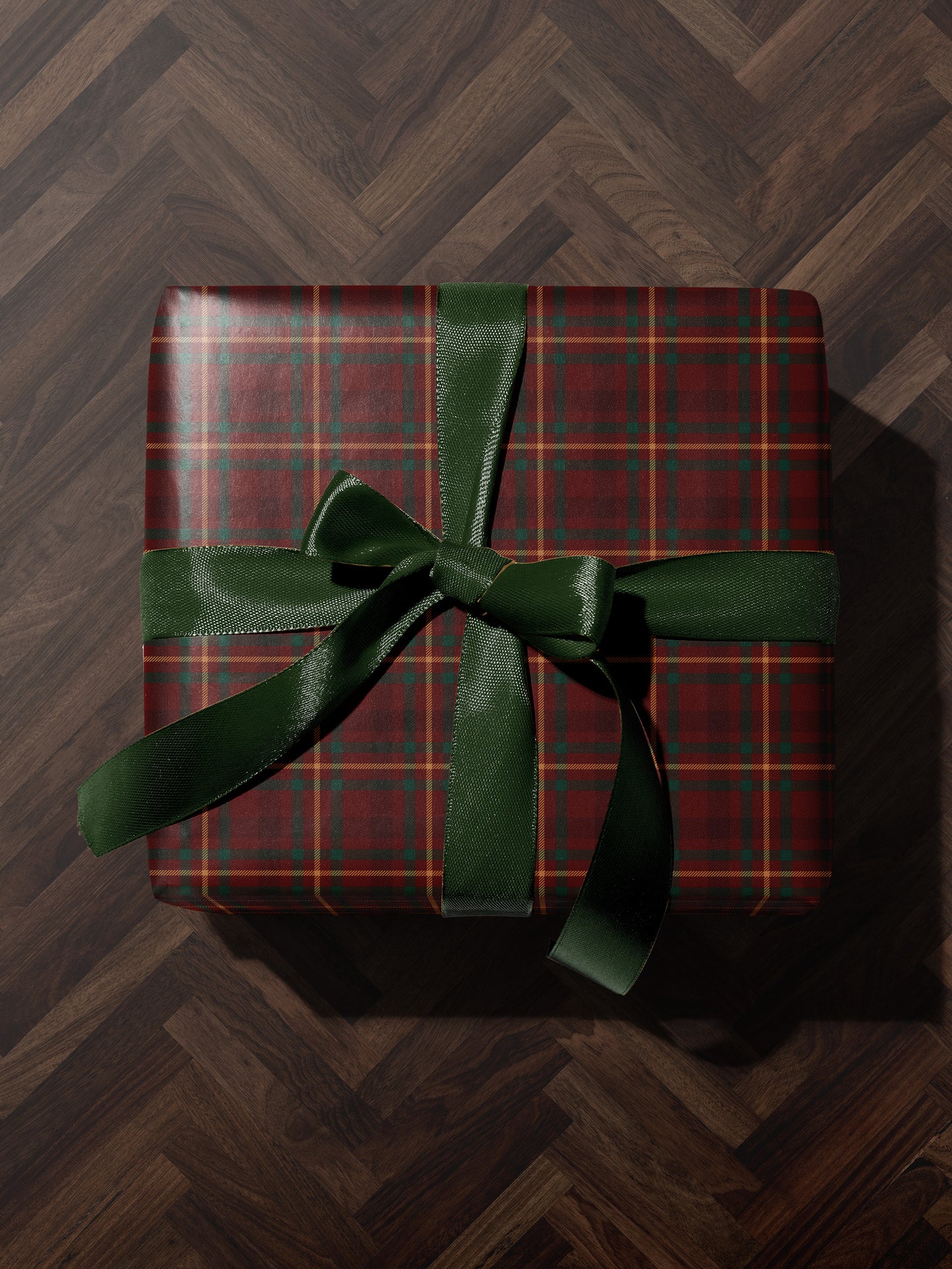 Festive Tartan Wrapping Paper - House of Parlington