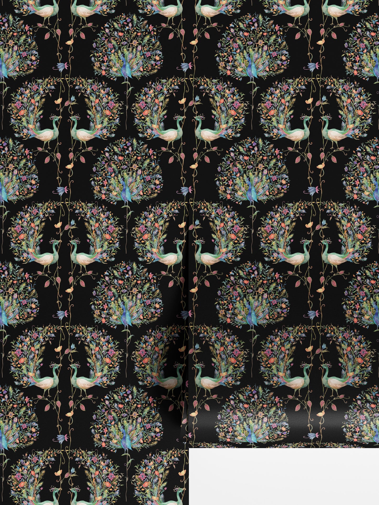 Majestic Peacock - Traditional Wallpaper - House of Parlington