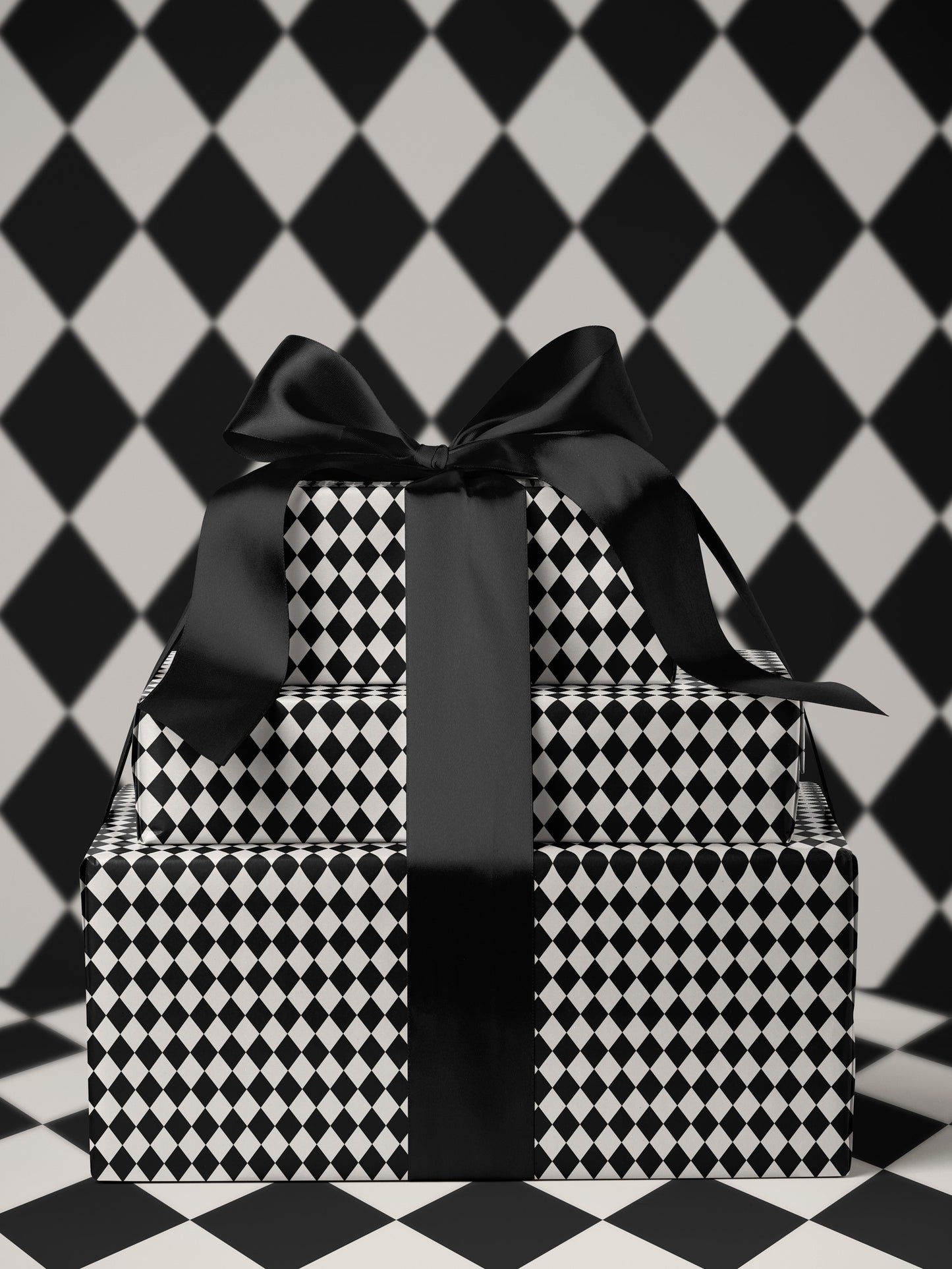 Harlequin Wrapping Paper - House of Parlington