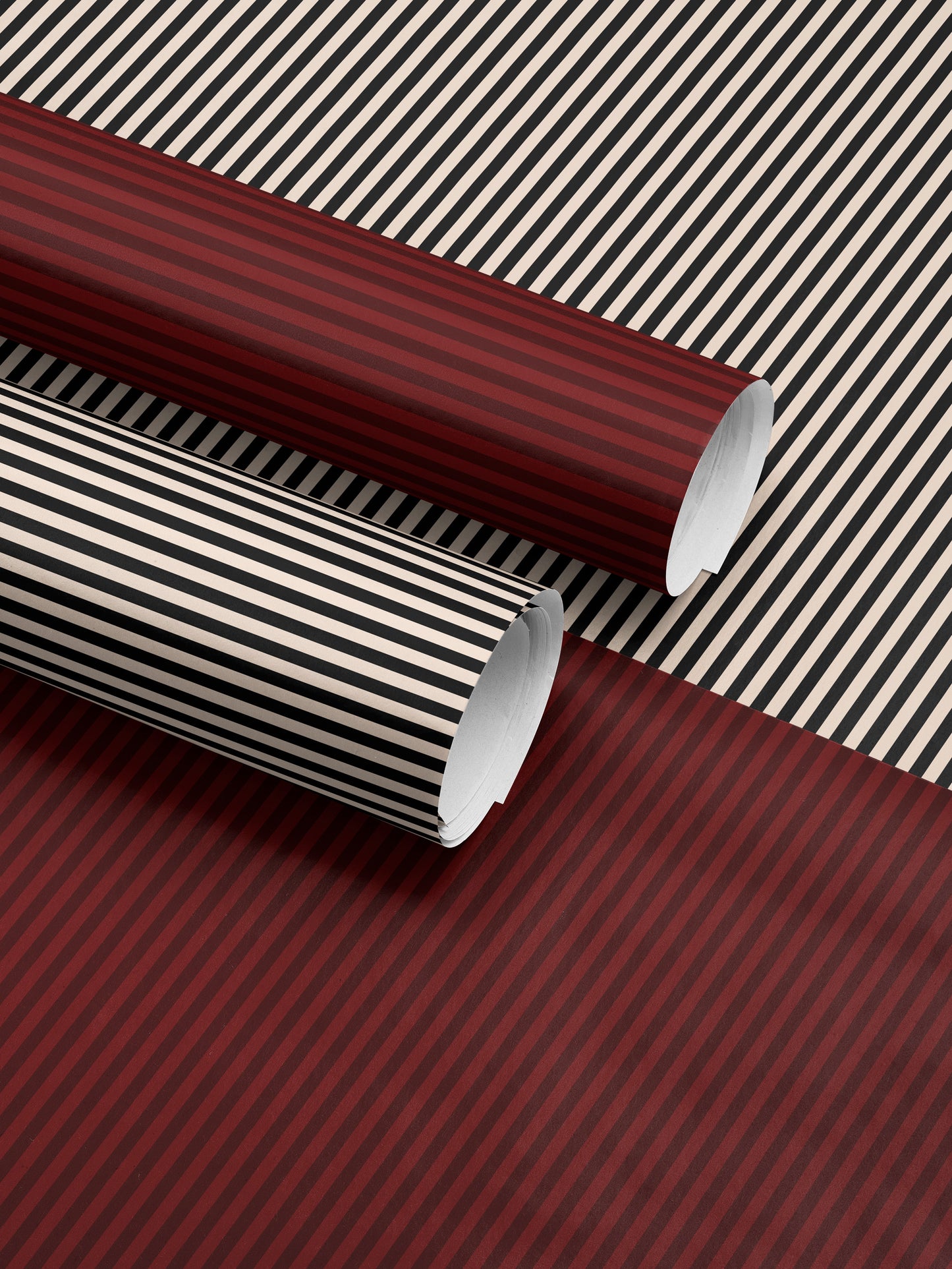 Red Stripe Wrapping Paper- House of Parlington