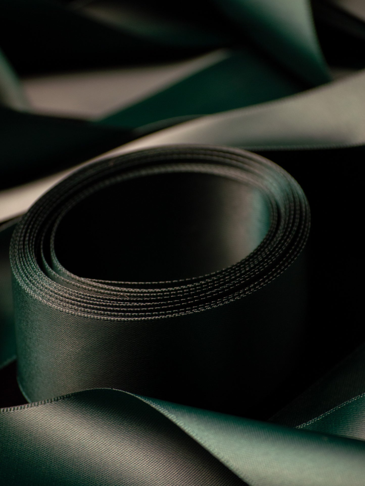 Green Double Faced Satin Ribbon - 1.5" | House of Parlington
