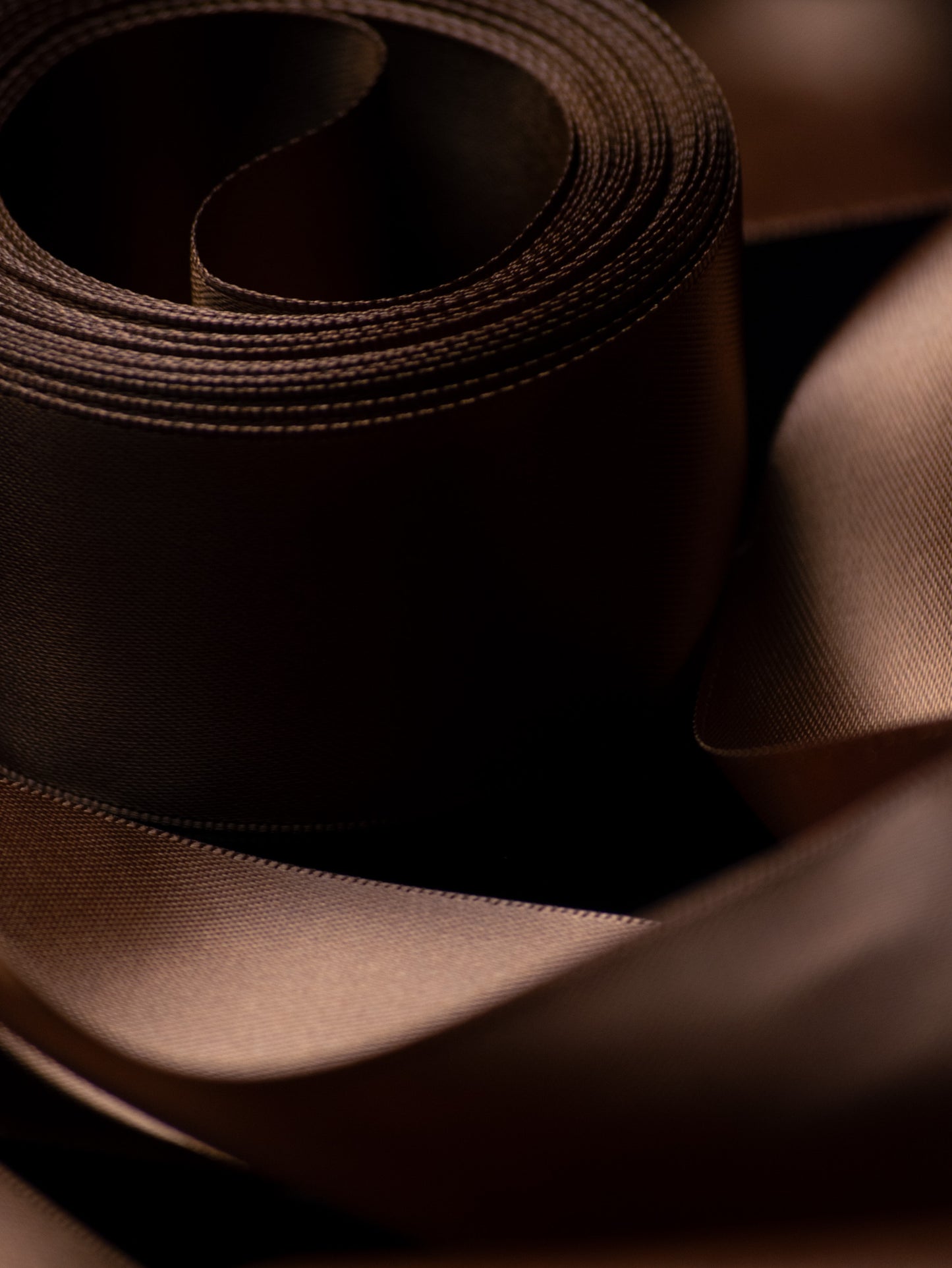 Brown Double Faced Satin Ribbon - 1.5" | House of Parlington