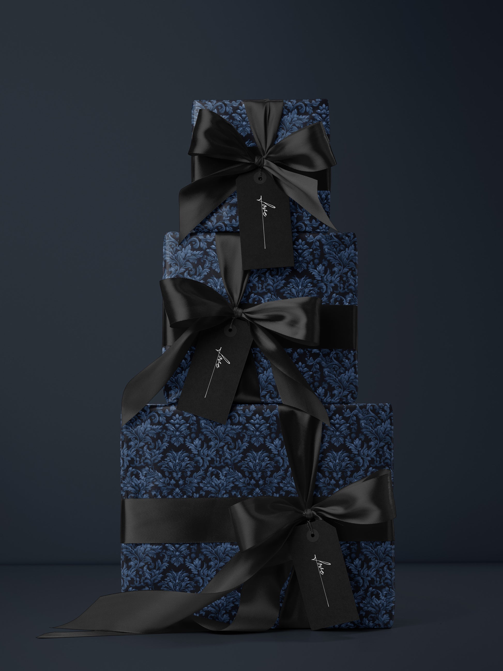 Sapphire Noir - Wrapping Paper | House of Parlington
