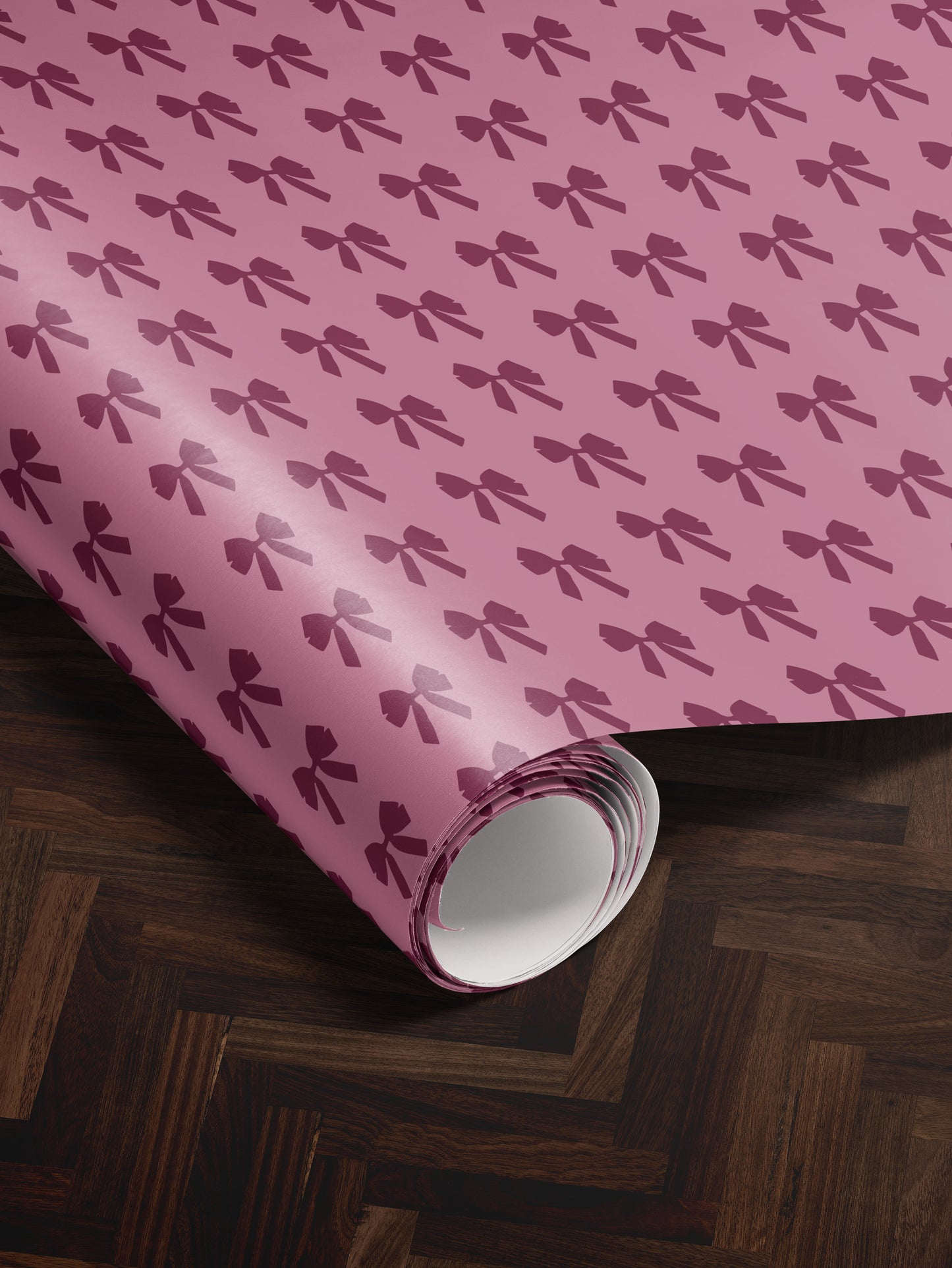 Pink Bows Wrapping Paper - House of Parlington