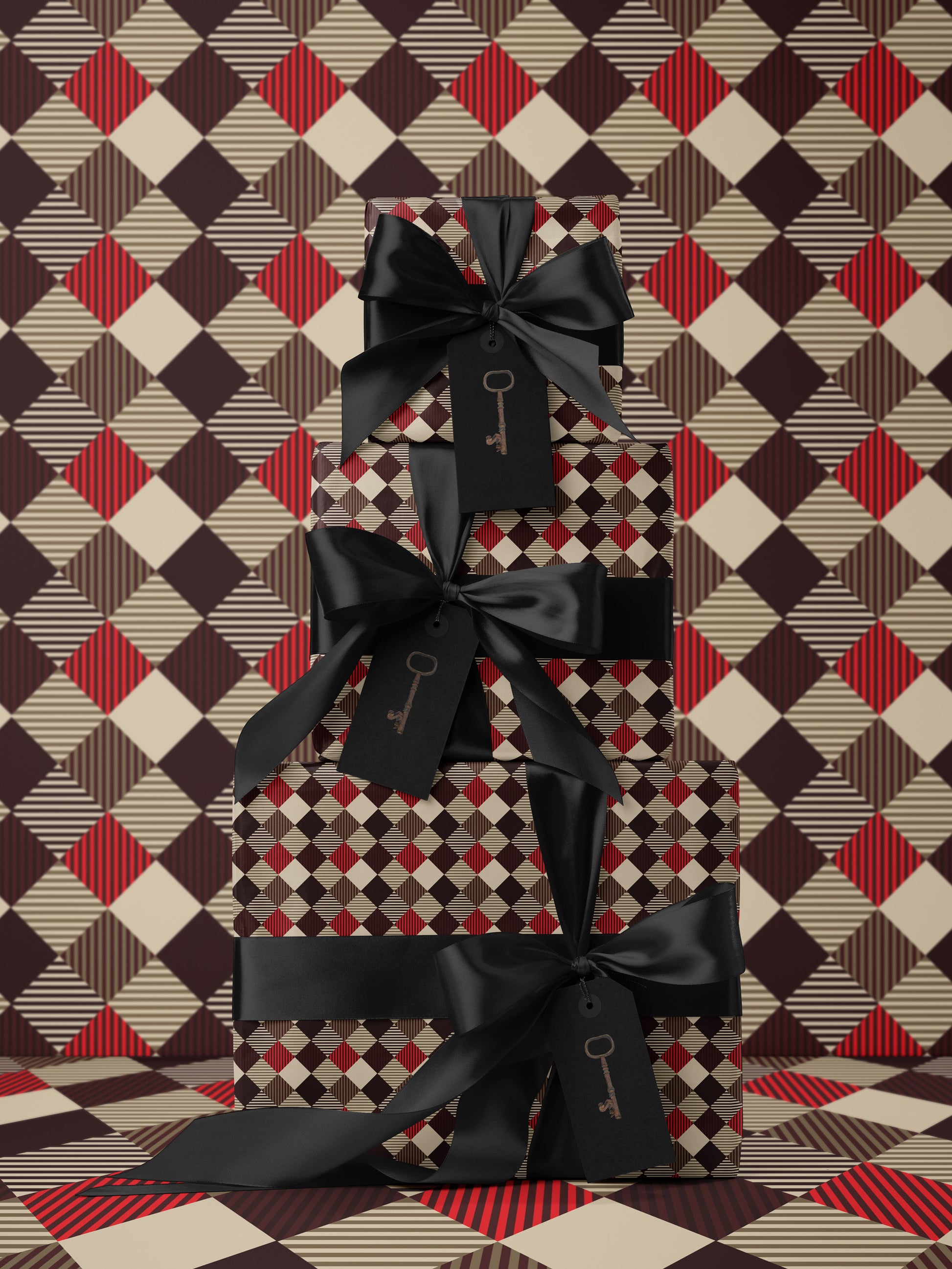 Autumn Plaid Wrapping Paper - House of Parlington