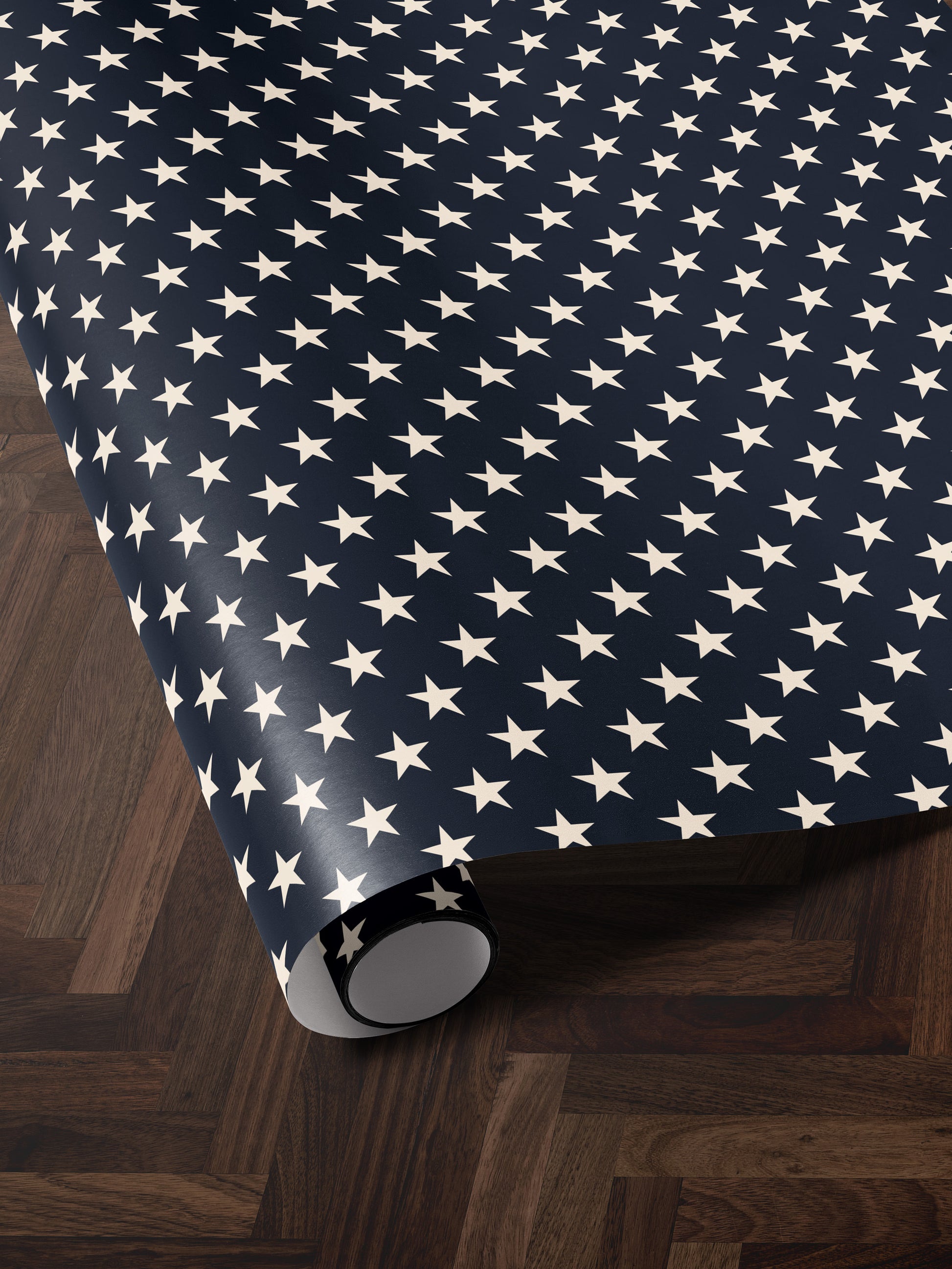 Patriotic Stars Wrapping Paper - House of Parlington