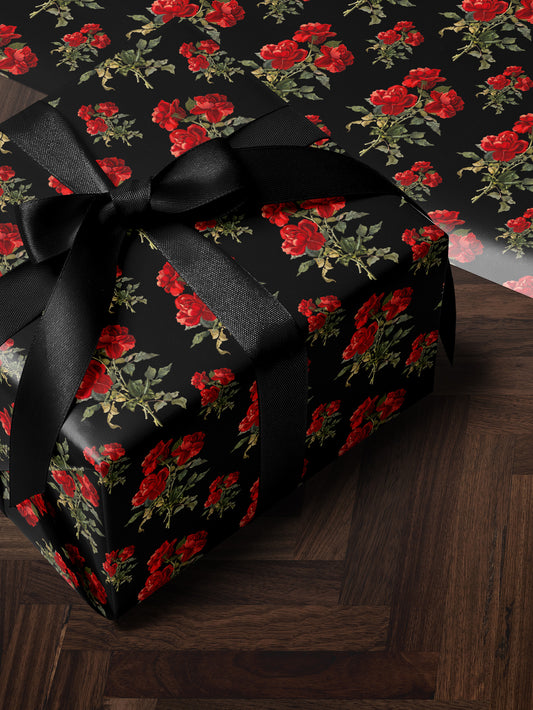 Rose Bouquet Wrapping Paper - House of Parlington