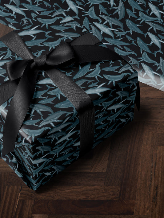 Whale Wrapping Paper - House of Parlington