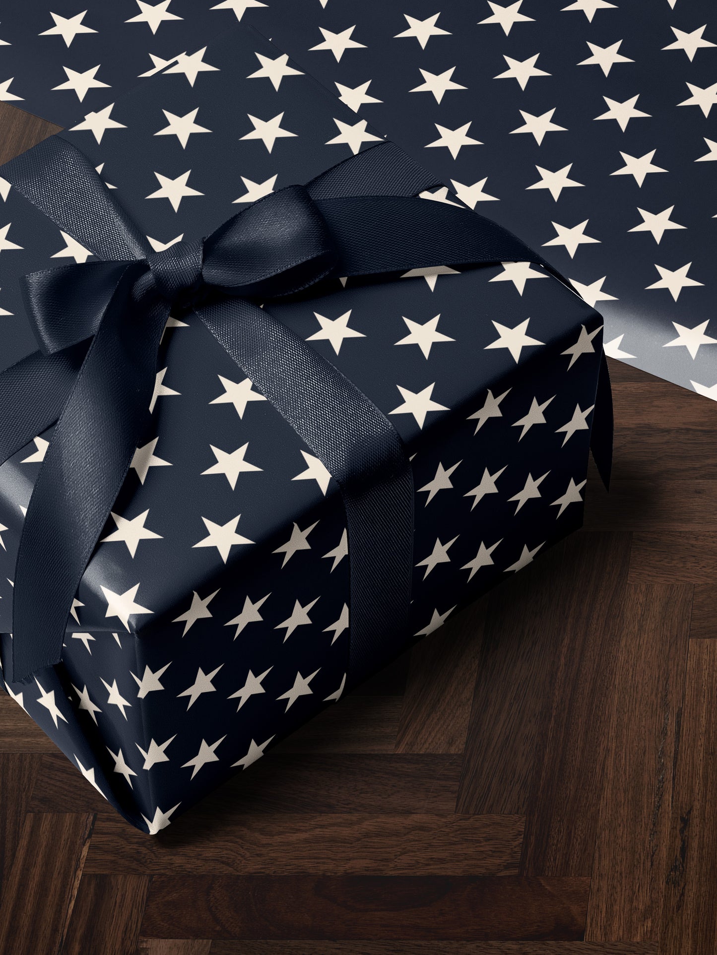 Patriotic Stars Wrapping Paper - House of Parlington