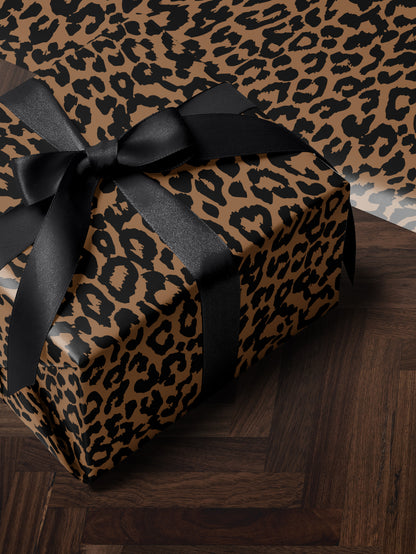 Leopard Print Wrapping Paper - House of Parlington