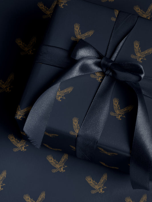 Gold Eagle Wrapping Paper - House of Parlington