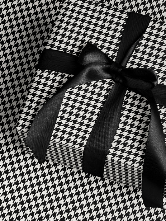 Houndstooth Wrapping Paper - House of Parlington