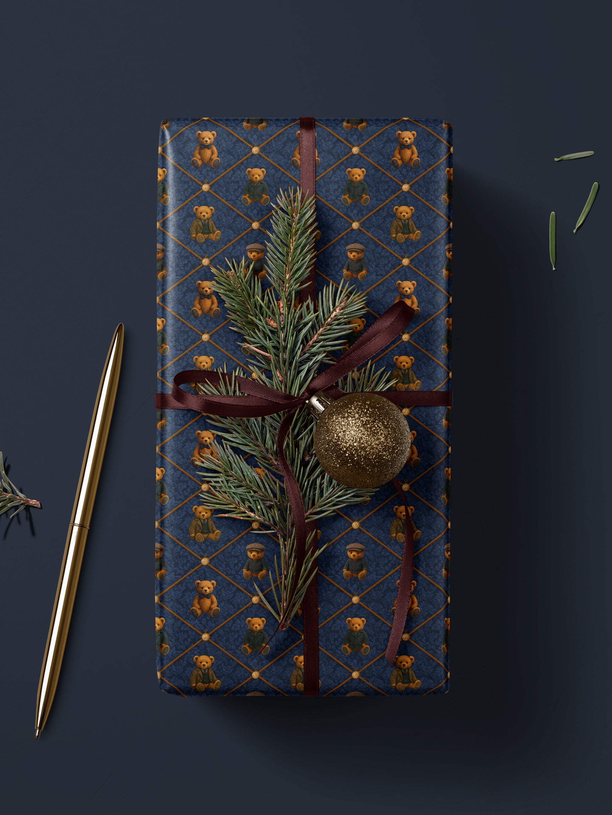 Teddy Bear - Wrapping Paper | House of Parlington