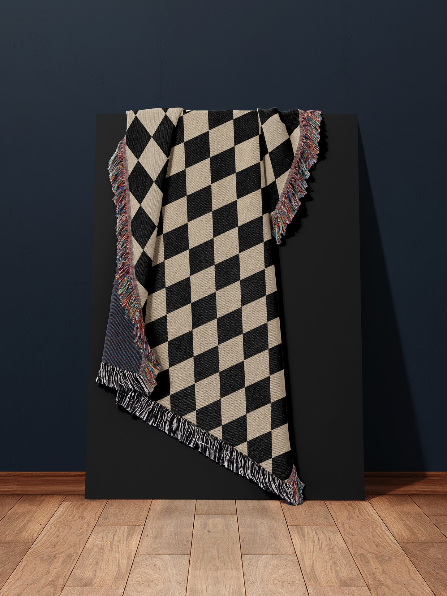 Harlequin Woven Blanket | House of Parlington