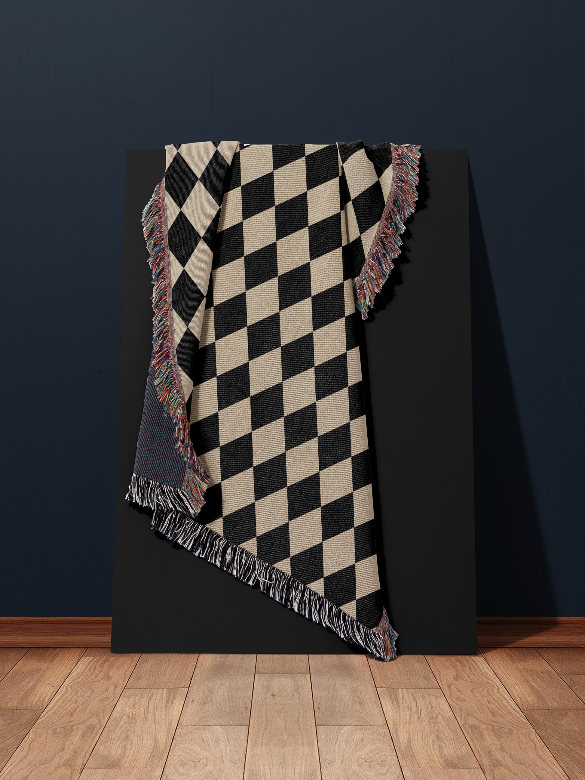 Harlequin Woven Blanket | House of Parlington