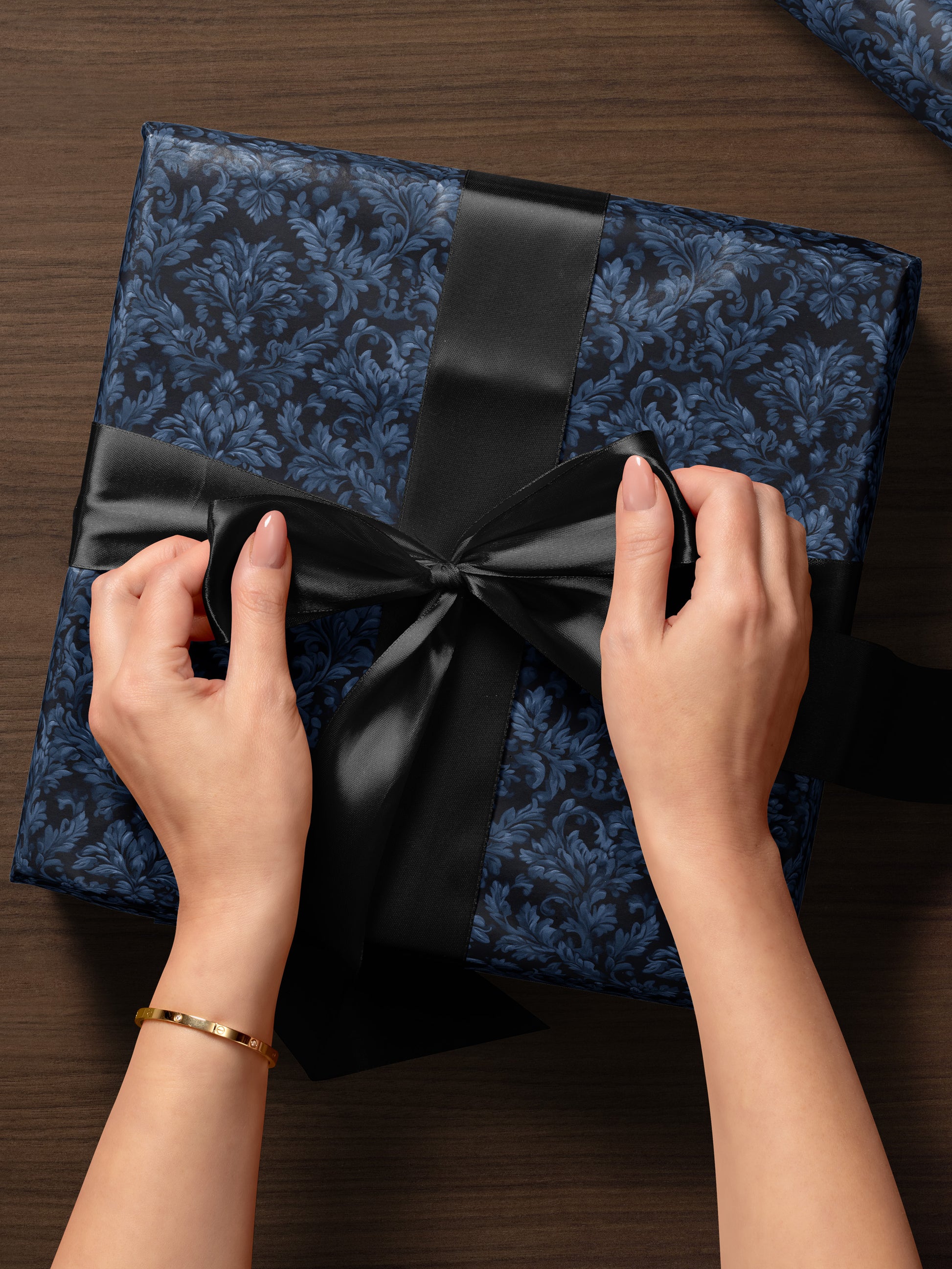 Sapphire Noir - Wrapping Paper | House of Parlington