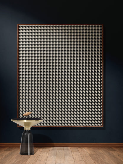 Houndstooth Woven Blanket | House of Parlington