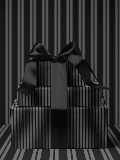 Gothic Stripe Wrapping Paper - House of Parlington