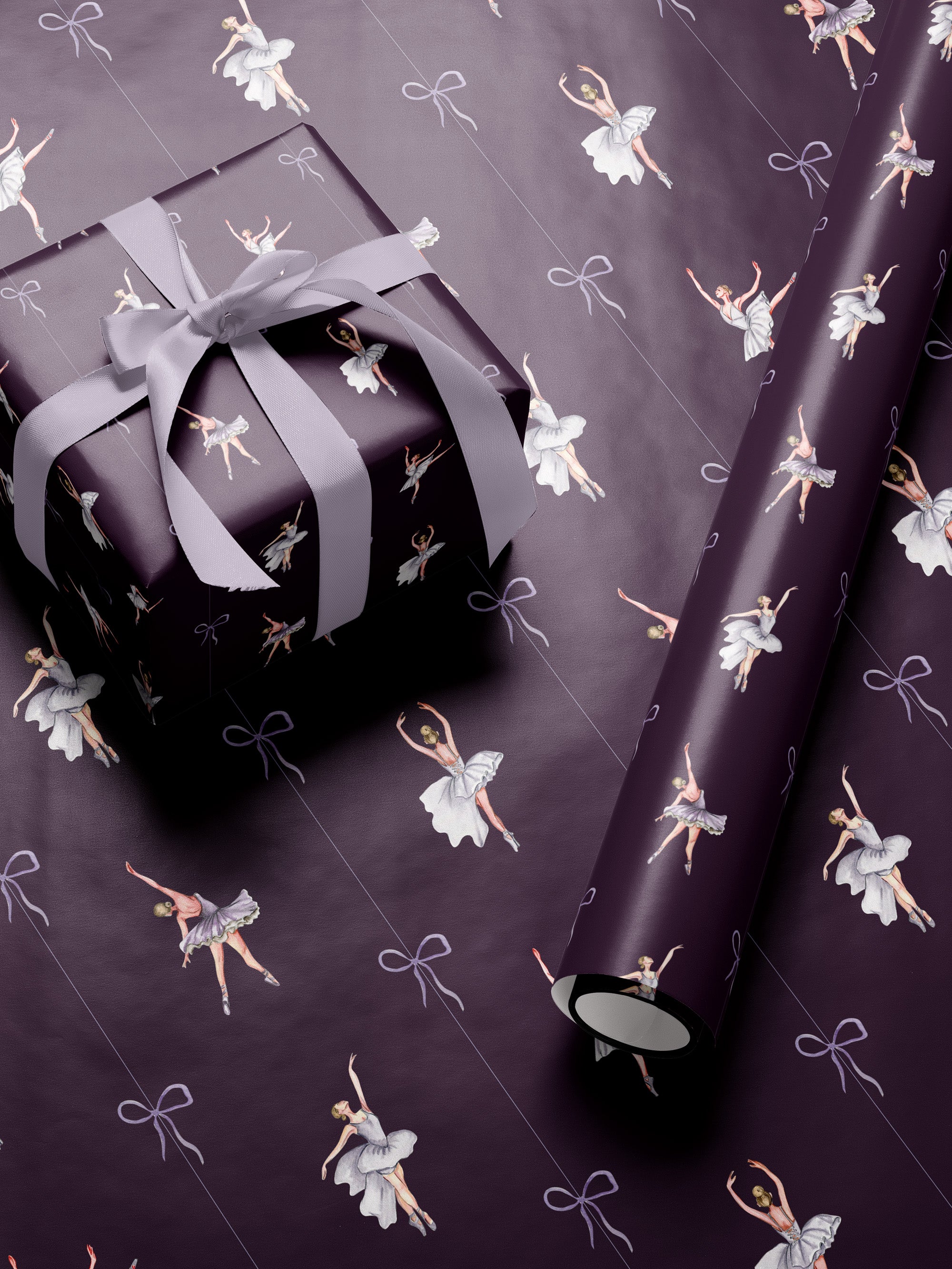 Ballerina Wrapping Paper, Matte & Glossy │ Parlington – House of