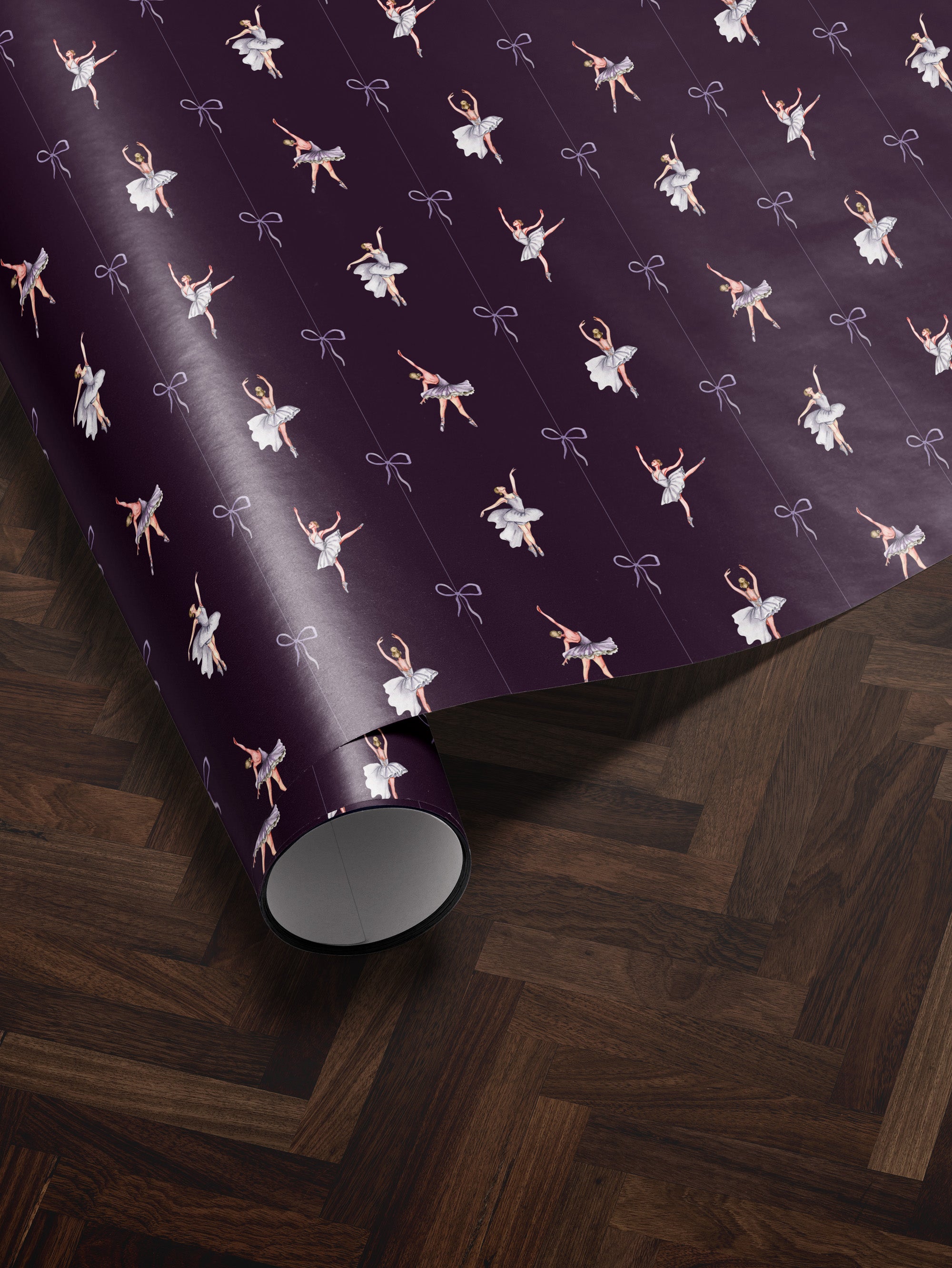 Ballerina Wrapping Paper, Matte & Glossy │ Parlington – House of