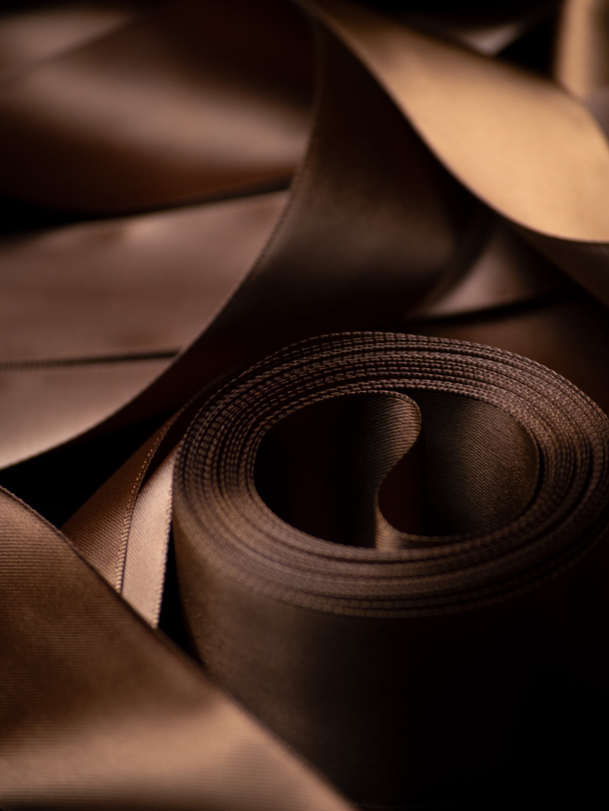 Brown Double Faced Satin Ribbon - 1.5" | House of Parlington